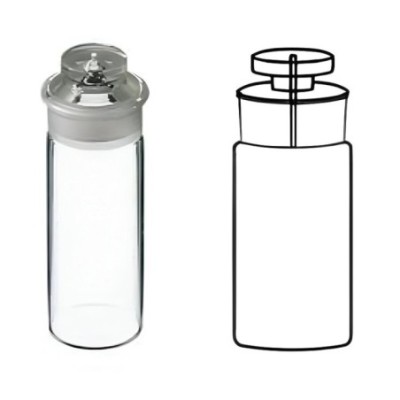 Specific Gravity Bottle Hubbard Cylindrical 25 ml Cap for lab image-1