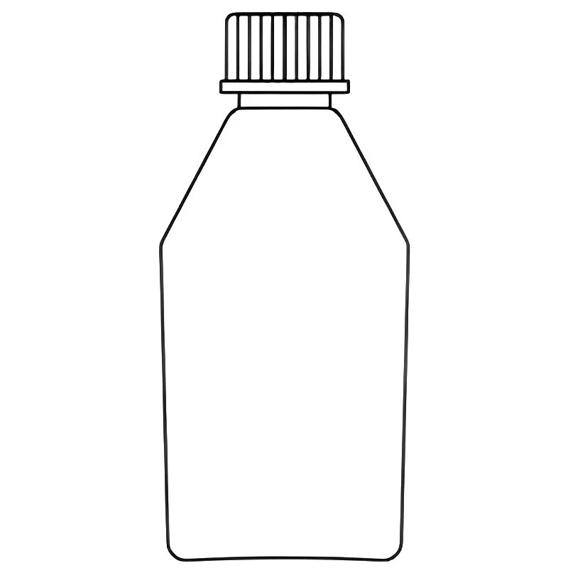 Reagent Bottles Narrow Mouth with Bakelite Screw Cap Lab image-1