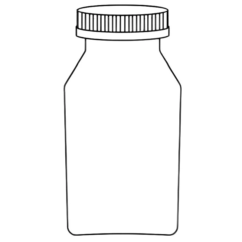 Reagent Bottles Wide Mouth with Bakelite Screw Cap Lab image-1