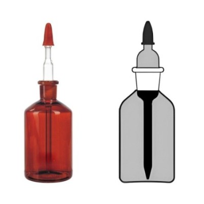 Dropping Bottles Fitted With I/C Stopper And Rubber Teat for lab image-1