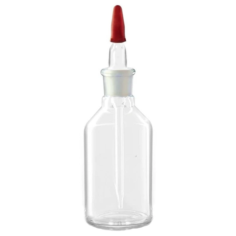  Amber Dropping Bottles with Interchangeable Stopper Lab image-2