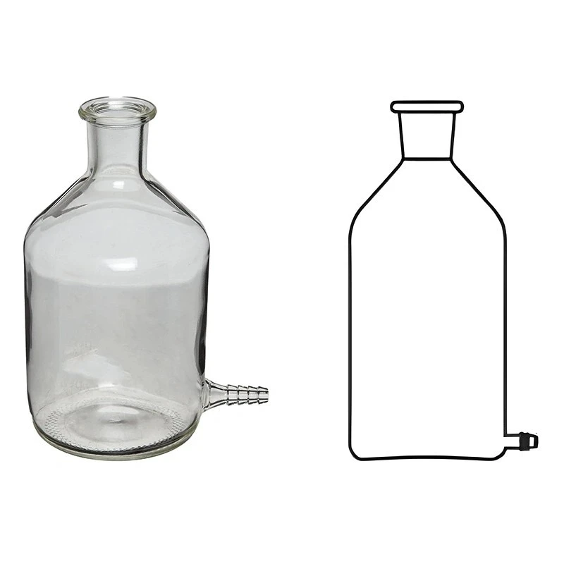 Bottles Aspirator Outlet For Tubing for lab image-1