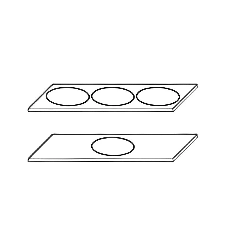 Micro Concavity Slides 75x75x1.45mm Spherical Concavities Lab image-1