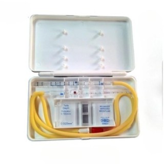 Haemocytometer in Box with Counting Chamber Cover Glasses Lab image-1