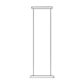 Gas Jar With Ground Glass Flat Flange for lab image-1