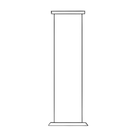 Gas Jar With Ground Glass Flat Flange for lab image-1