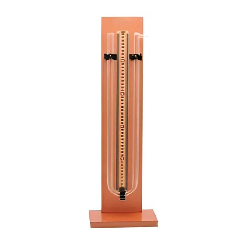 U-Tube Manometer on Wooden Stand 120-0-120mm Without Mercury Lab image-1