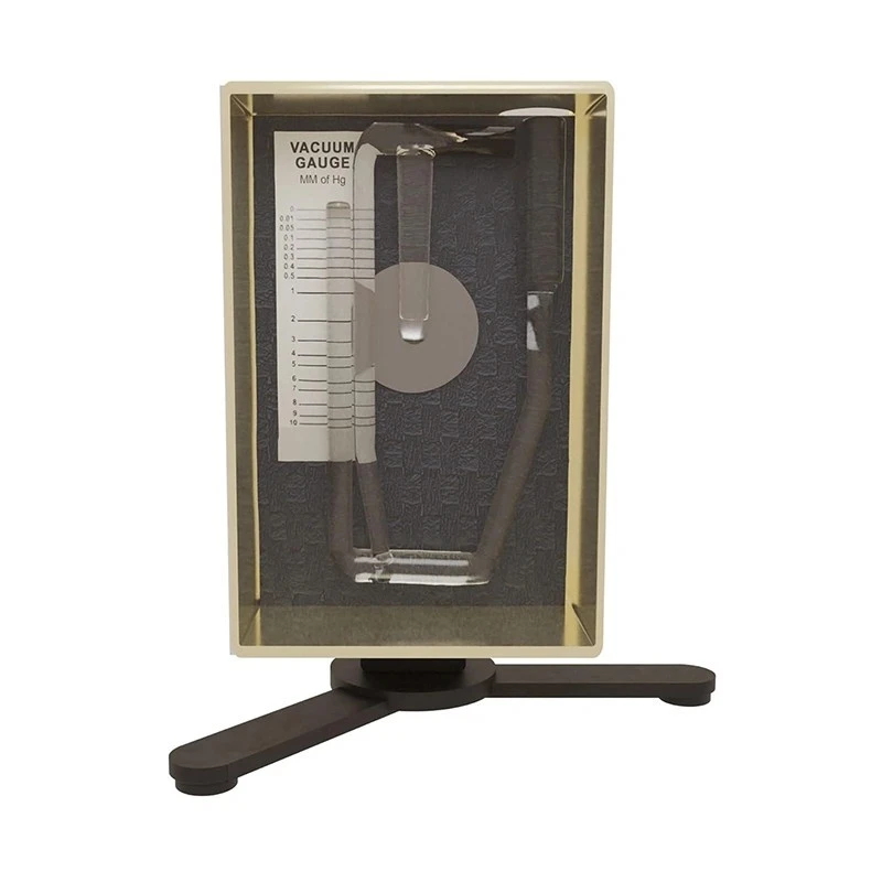Vacustat Gauge Modified McLeod Gauge Range 10mm to 0.01mm Hg Lab image-1