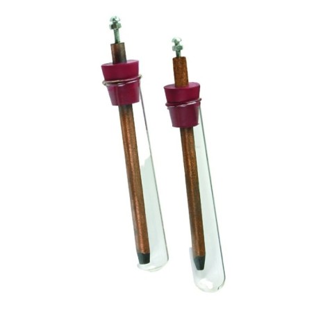 Spare Carbon Electrodes Pair For Hoffman'S Voltameter for lab image-1