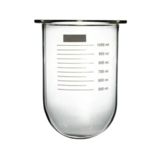 Dissolution Bowl Clear Glass With Graduation for lab image-1