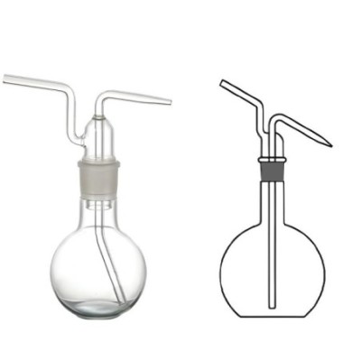 Wash Bottles With Interchangeable Joints for lab image-1