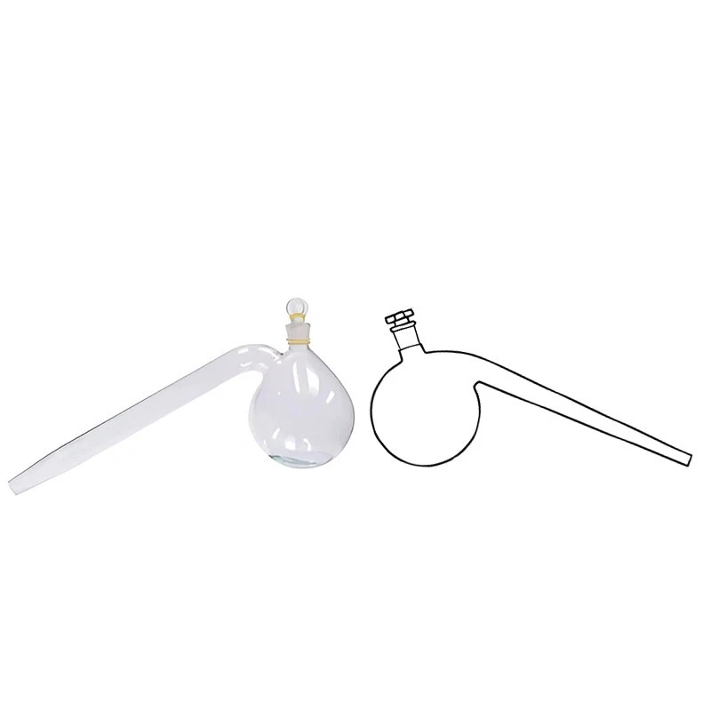 Retorts With Interchangeable Stopper for lab image-1