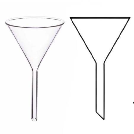 Funnel Filtering 60° Angle With Stem for lab image-1