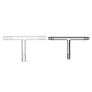 Connection Tubes T Shape for lab image-1