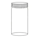 Specimen Jars with Bakelite Screw Cap for Lab Culture Use image-1