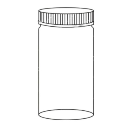 Specimen Jars with Bakelite Screw Cap for Lab Culture Use image-1