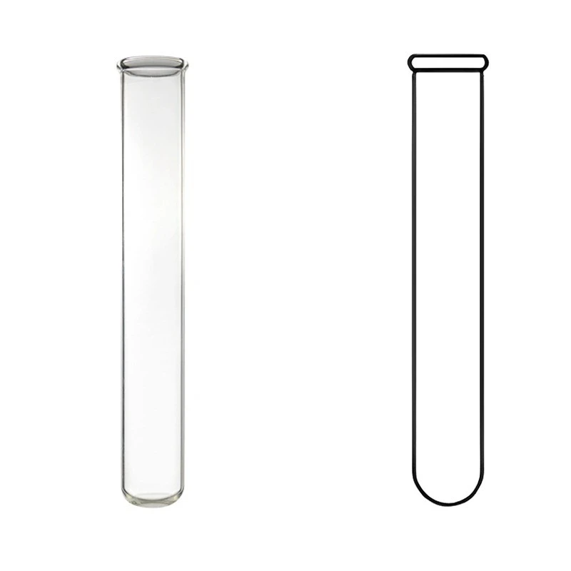 Kjeldahl Digestion Tube With Collar for lab image-1