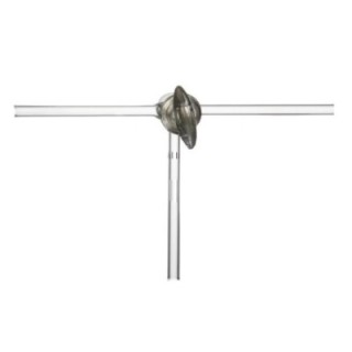 Stopcock Three Way C Bore T Shape for lab image-1