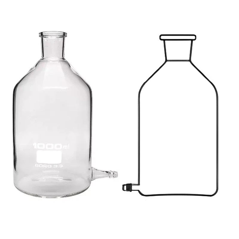 Aspirator Bottle 1000ml for Carbon Burette in Lab image-1