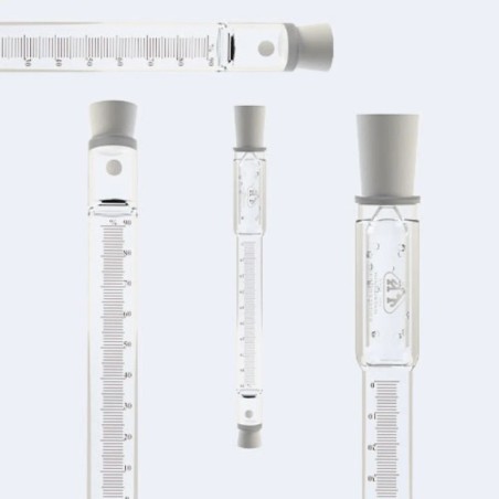 Buy Butyrometer 0-90% With Stopper At Best Prices