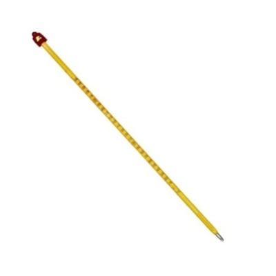 Chemical Thermometers Mercury Filled 30cm for Lab with Accuracy image-1