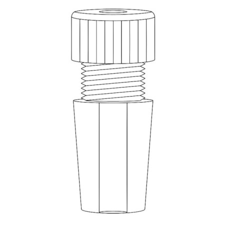 Adjustable PTFE Cone For Holding Thermometers for lab image-1