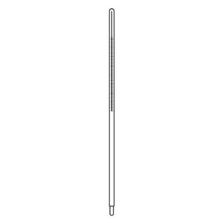 Immersion Thermometers Qawals Mercury with Accuracy for Lab image-1