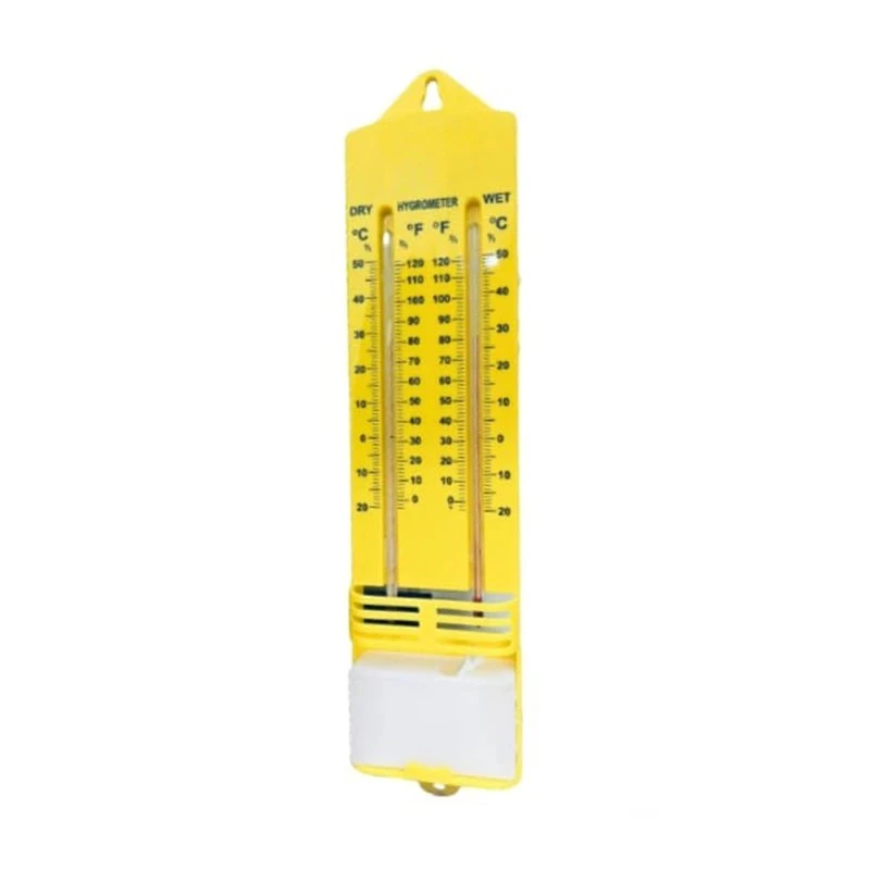  Wet And Dry Thermometer With Plastic Moulded Frame for lab image-2