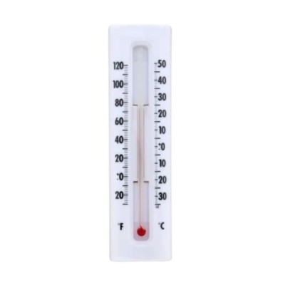 Wall Thermometer In Plastic Groove Type Base Plate 40 Cm for lab image-1