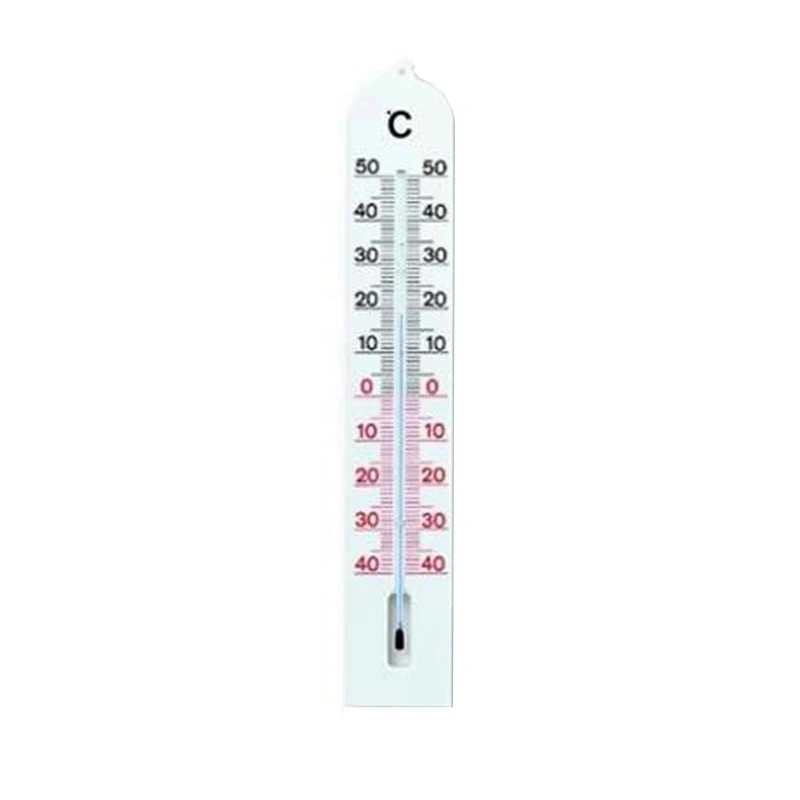 Wall Thermometer In Plastic Groove Type Base Plate 40 Cm for lab image-2
