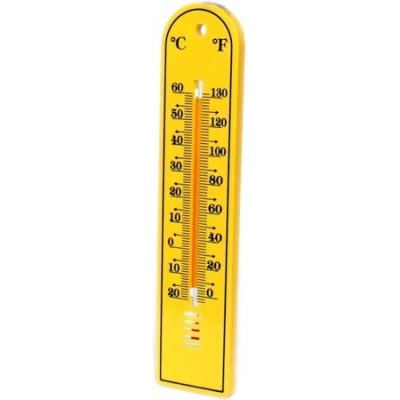 Buy Wall Thermometer Wooden Base 50Cm for lab at best price
