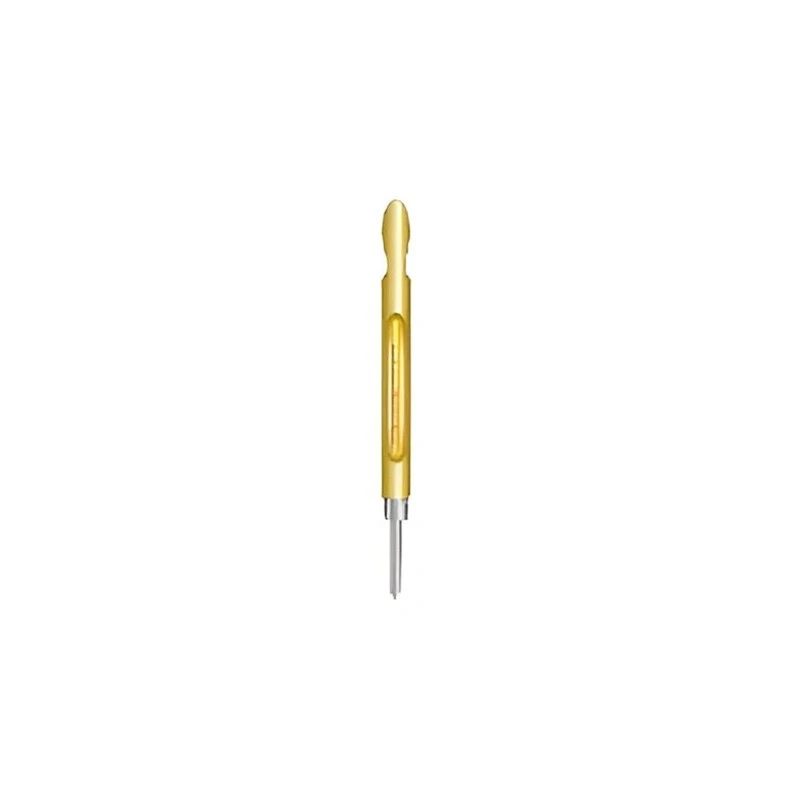 Soil Thermometer with Brass Cone & Wooden Body for Lab Use image-1