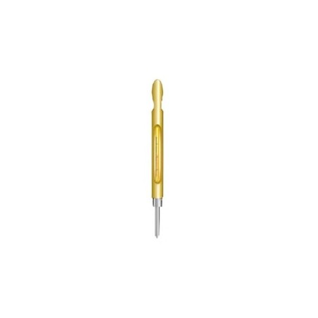 Soil Thermometer with Brass Cone & Wooden Body for Lab Use image-1