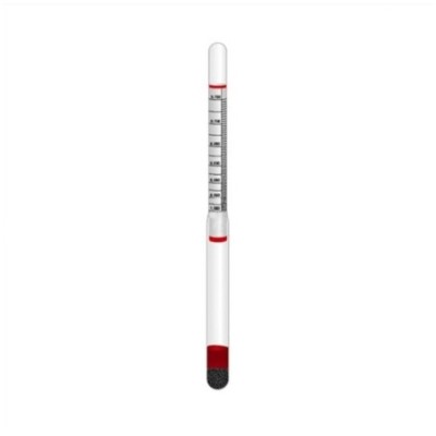 Beaume Hydrometer Shot Weighted With Paper Scale for lab image-1