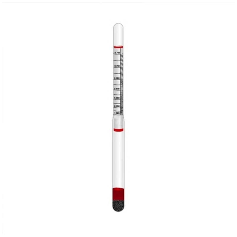 Beaume Hydrometer Shot Weighted With Paper Scale for lab image-1