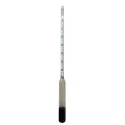 Beaume Hydrometer 10° Range with Paper Scale for Lab Use image-1