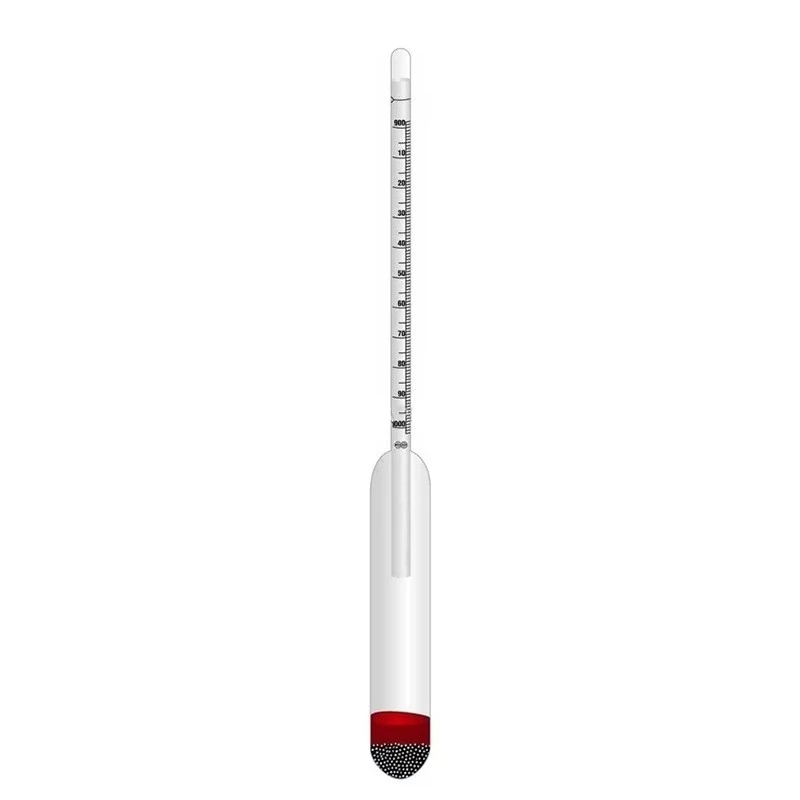  Beaume Hydrometer 10° Range with Paper Scale for Lab Use image-2