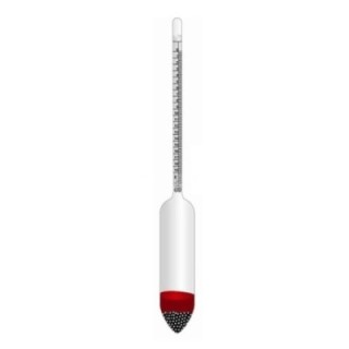 Sike'S Hydrometer Shot Weighted With Paper Scale for lab image-1