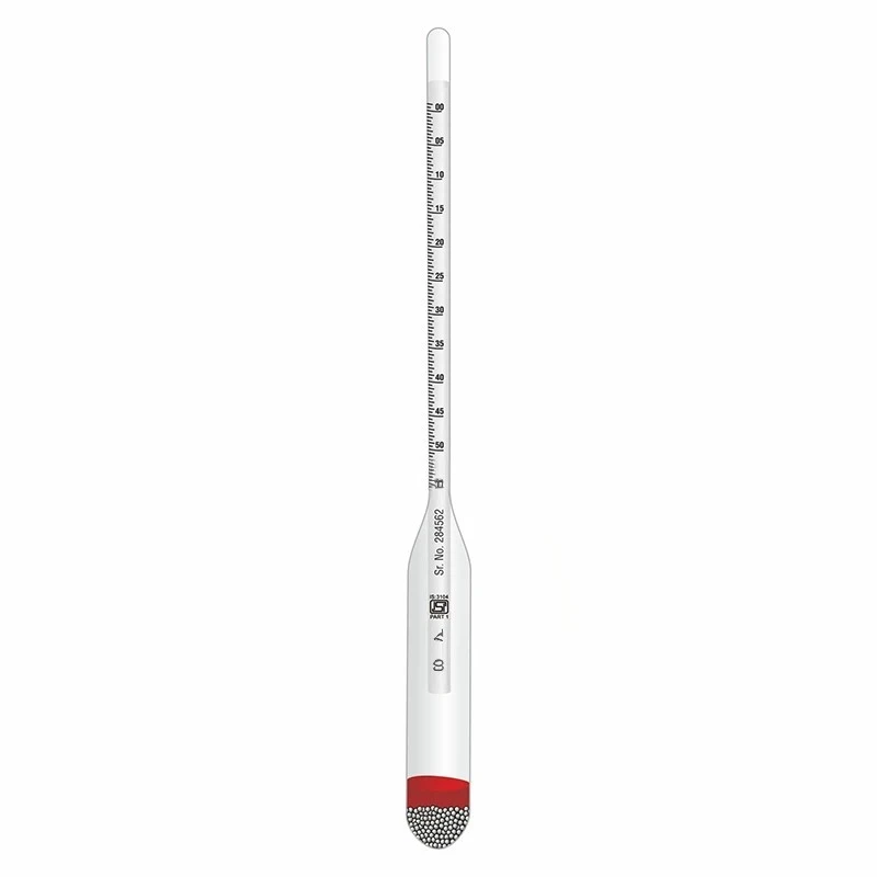 Density Hydrometer ISI Marked Adjusted for 15°C Use in Lab image-1