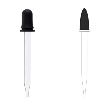 Dropper With Rubber Teat 15 Cm for lab image-1