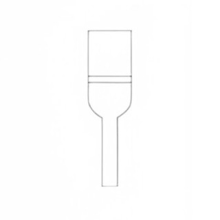 Semi Micro Sintered Funnel 10 ml for lab image-1
