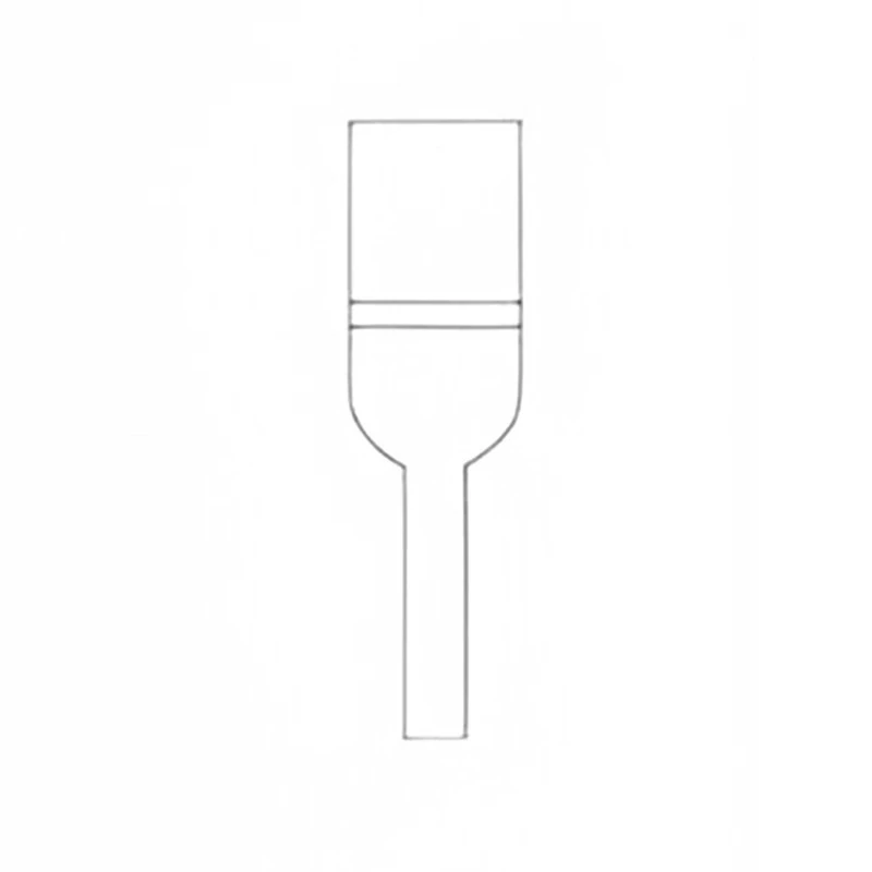 Semi Micro Sintered Funnel 10 ml for lab image-1