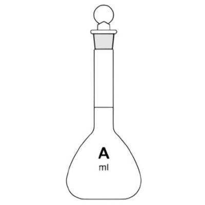 Volumetric Flask With Stopper Class A for lab image-1