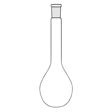 Flask Kjeldhal Round Bottom Long Neck for lab image-1