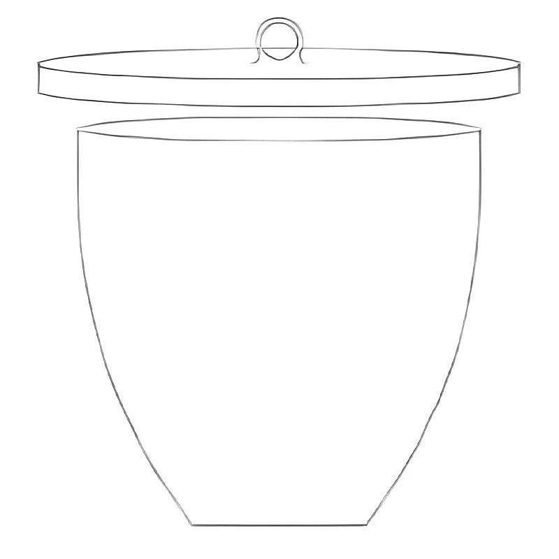 Silica Crucibles Without Lid Withstands 800°C for lab image-1