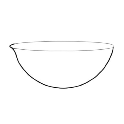 Silica Basins with Spout Round Bottom for Lab Withstands 800°C image-1