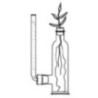 Transpiration Water Quality Apparatus Borosilicate Bottle with Glass Side Tubes
