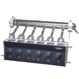 Kjeldhal Digestion Unit with Heating Box & Fume Duct for Lab image-1