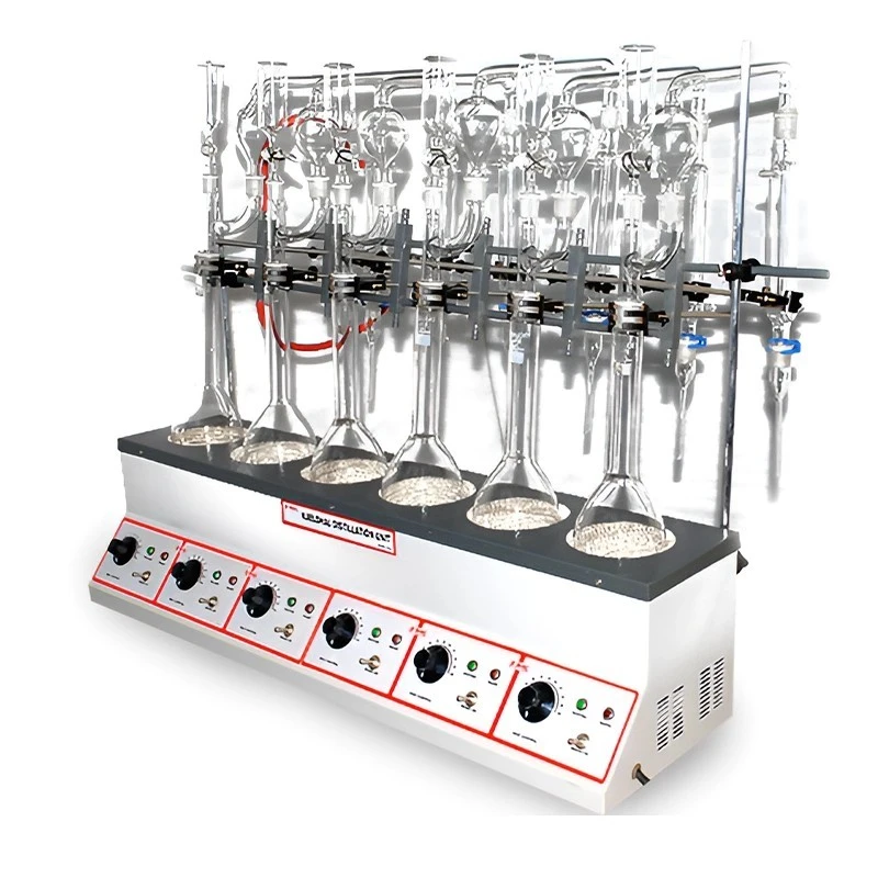 Kjeldhal Distillation Unit with Stand & Heating Box for La image-1