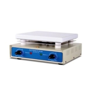 Hot Plates Mounted on M.S. Sheet Body with Cast Iron Plate for Lab image-1